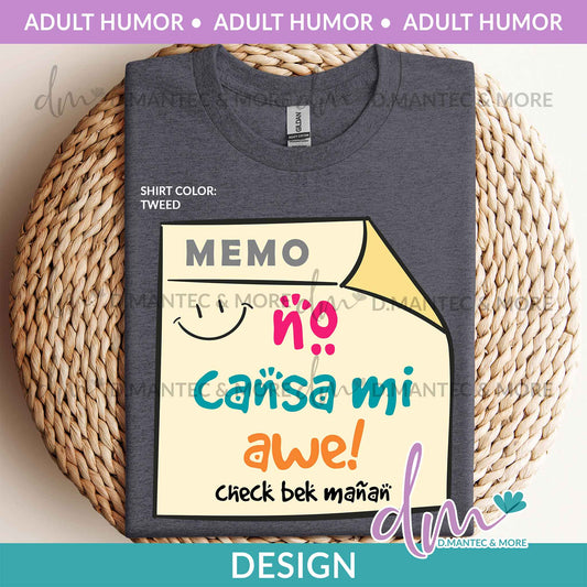 AH - No Cansa Mi Awe | Design