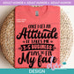 AH - Once I Get an Attitude | Design