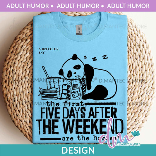 AH - The First Five Days | Design