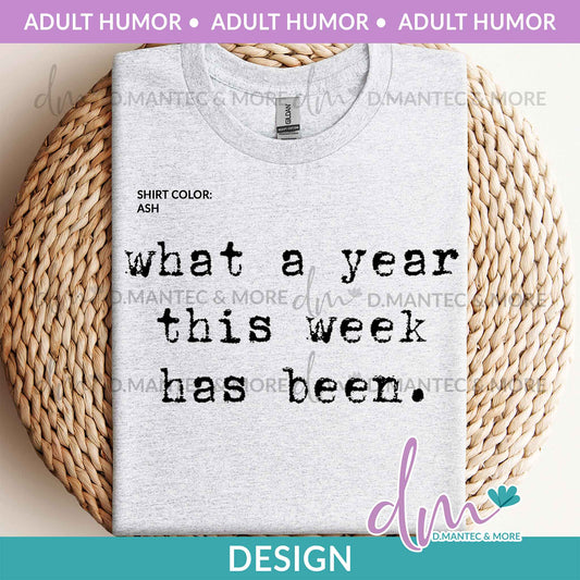 AH - What A Year This Week | Design