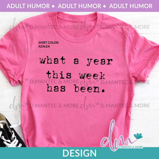 AH - What A Year This Week | Design
