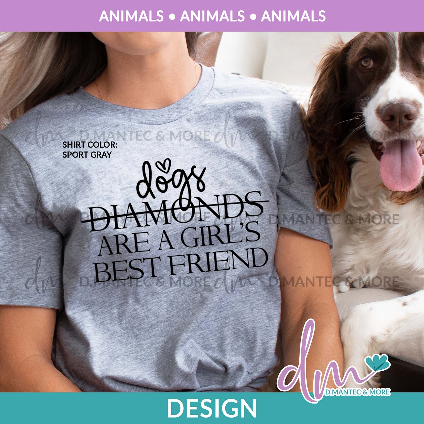 An - Dogs - Girl's Best Friend | Design