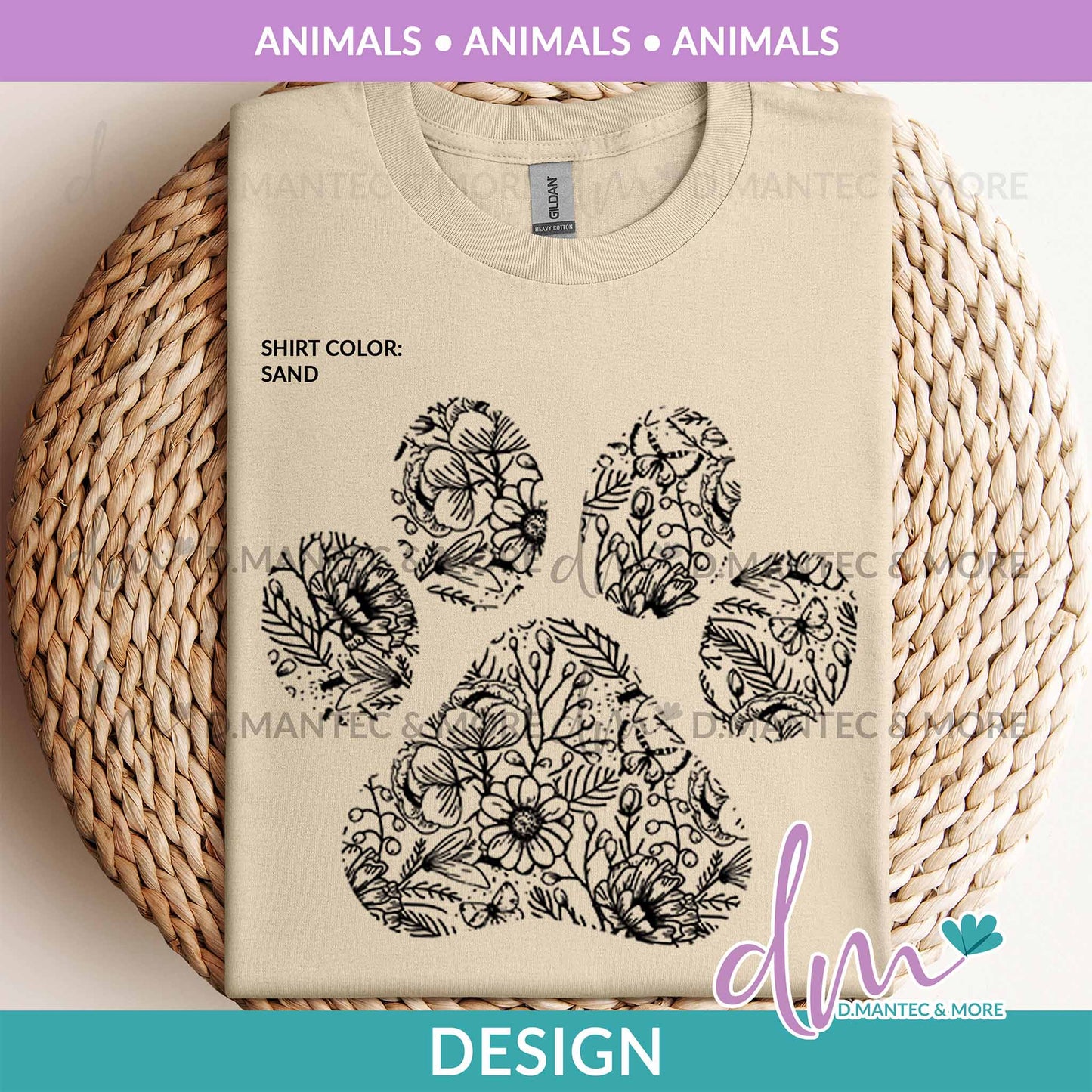 An - Floral Paw | Design