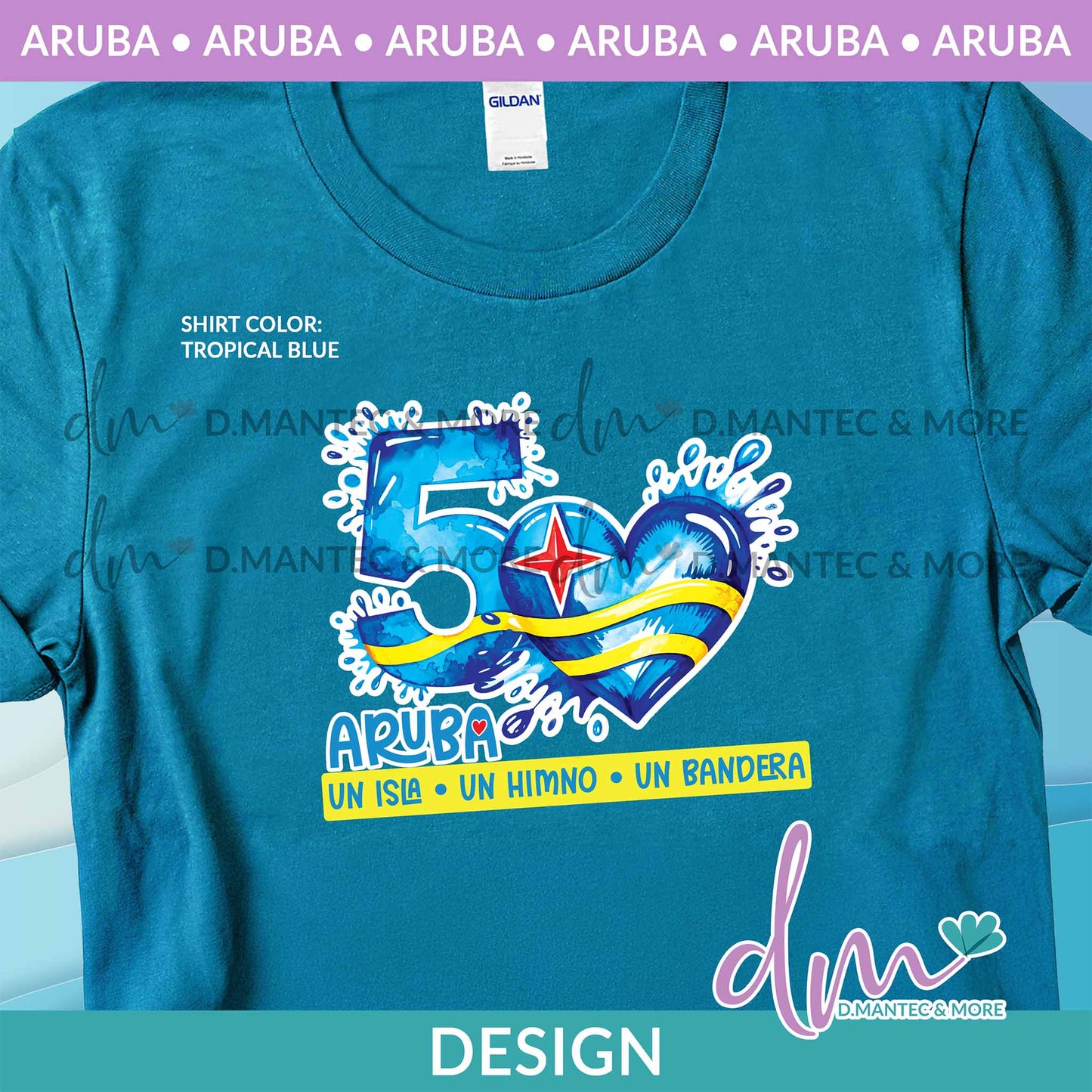 AUA - 50 Aruba | Design