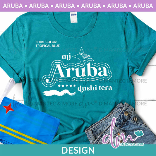AUA - Mi ARUBA Dushi Tera - White | Design