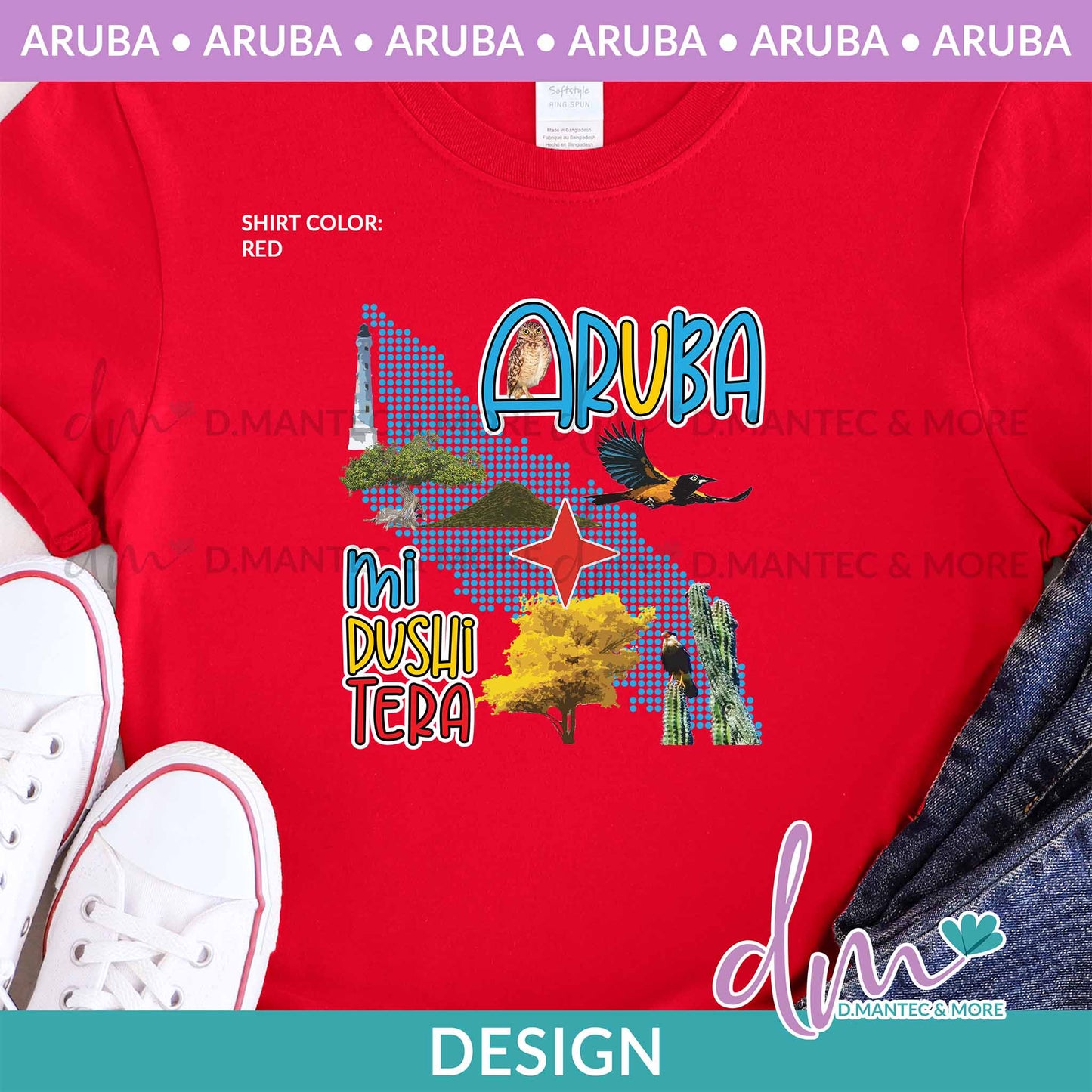 AUA - Aruba Mi Dushi Tera Shoco | Design