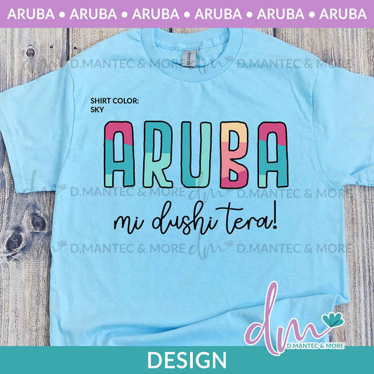 AUA - ARUBA Mi Dushi Tera - COLORandBLACK | Design