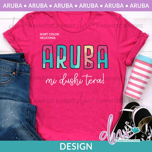 AUA - ARUBA Mi Dushi Tera - COLORandWhite | Design