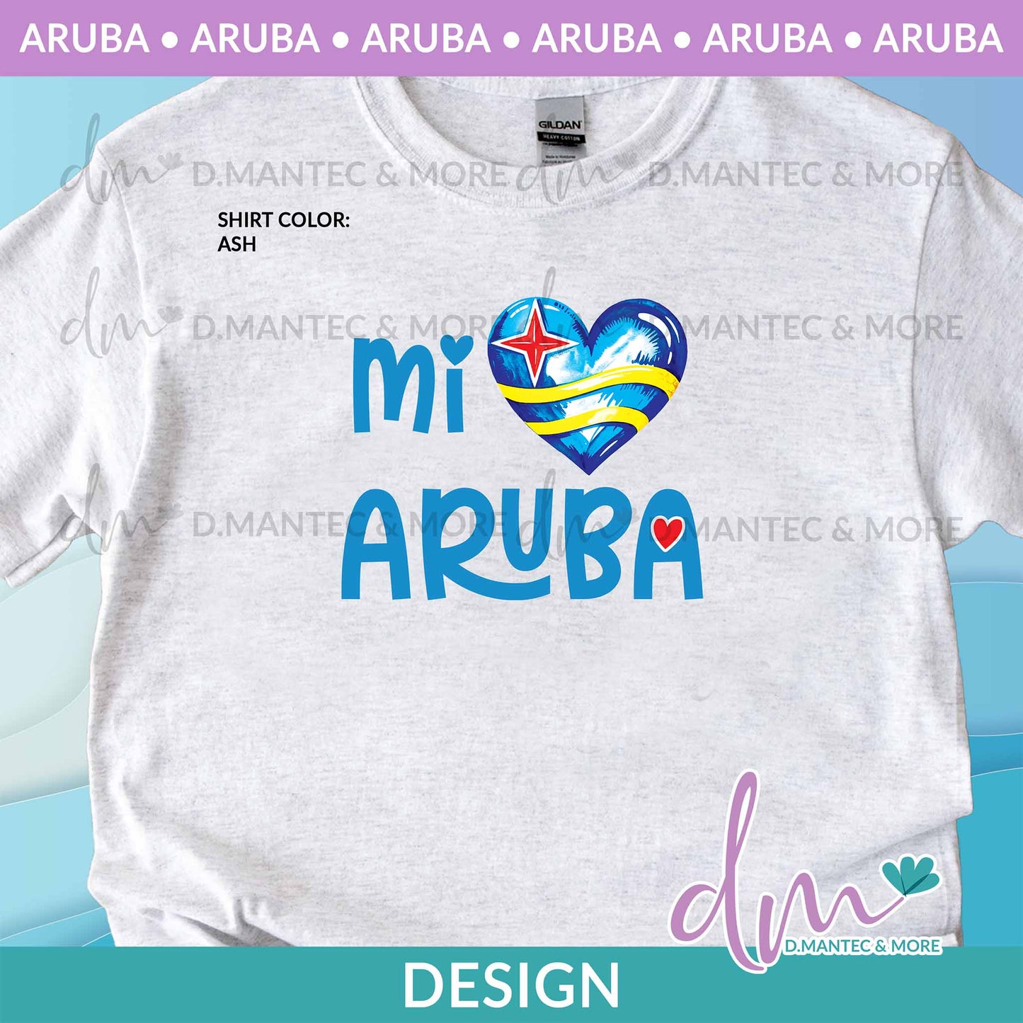 AUA - Mi ♥ Aruba | Design