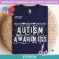 Aw - Accept Adapt Advocate Autism Awareness | Design