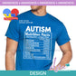 Aw - Autism Nutrition Facts | Design