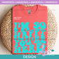 Aw - I'm So Happy You're Here - Aqua | Design