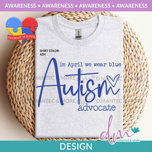 Aw - In April Autism Advocate | Design