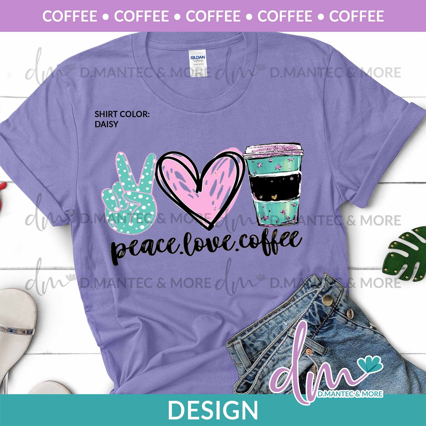 C - Peace Love Coffee - Color | Design