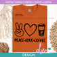 C - Peace Love Coffee | Design