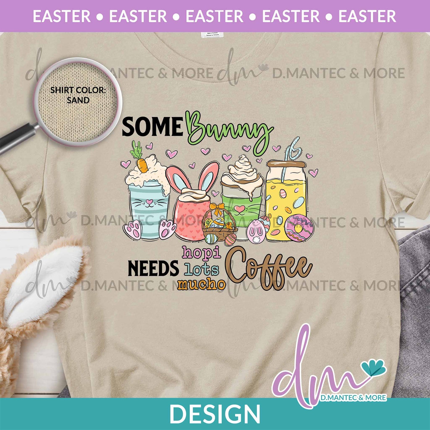 E - Some Bunny Coffee | Design