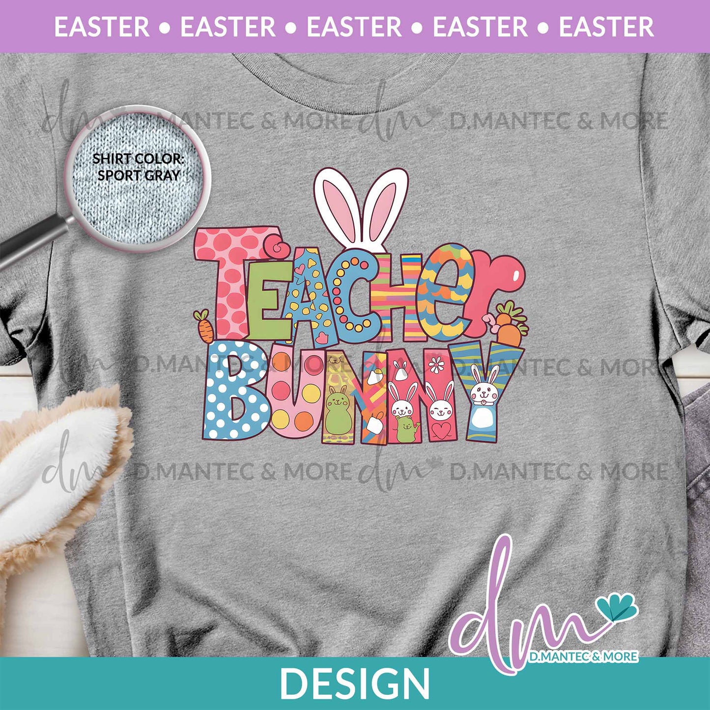 E - Teacher Bunny | Design