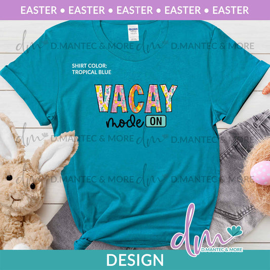 E - Vacay Mode On | Design