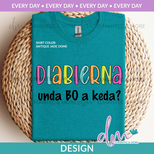 ED - Diabierna Unda Bo a Keda - Color | Design