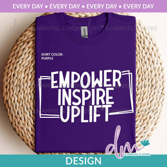 ED - Empower Inspire Uplift | Design
