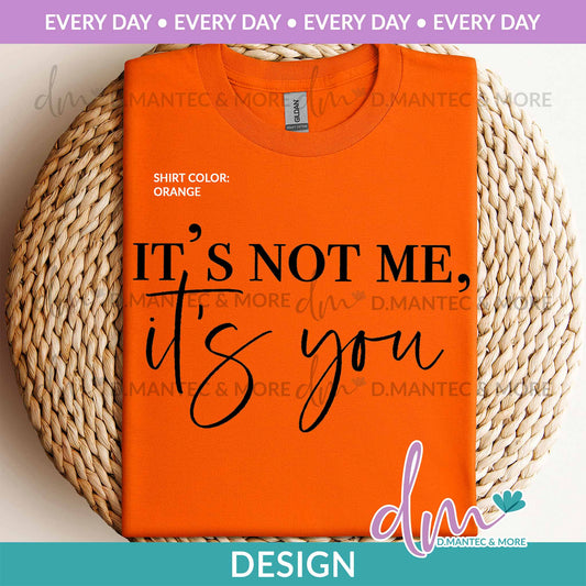 ED - It's Not Me It's You | Design