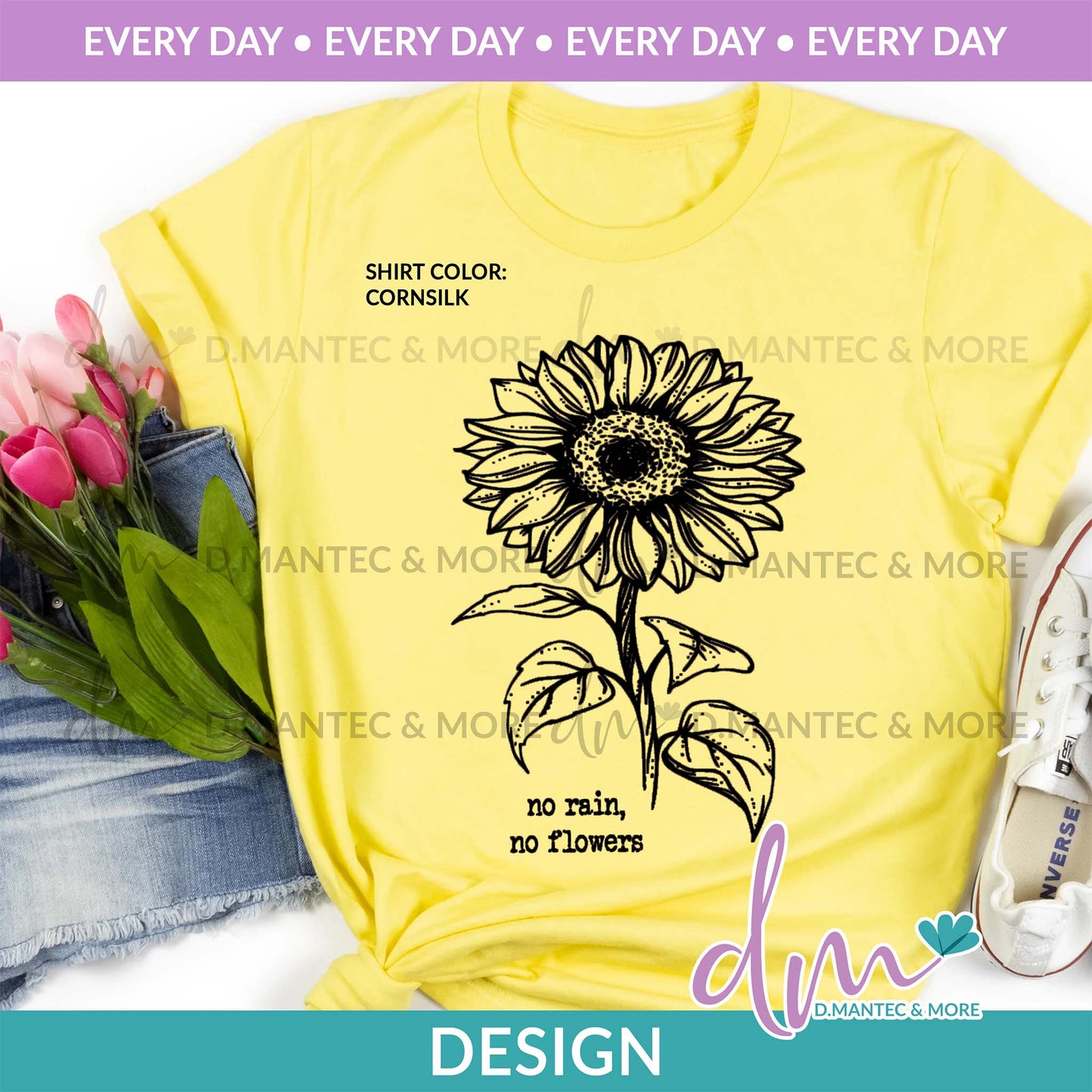 ED - No Rain, No Flower | Design
