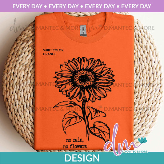 ED - No Rain, No Flower | Design