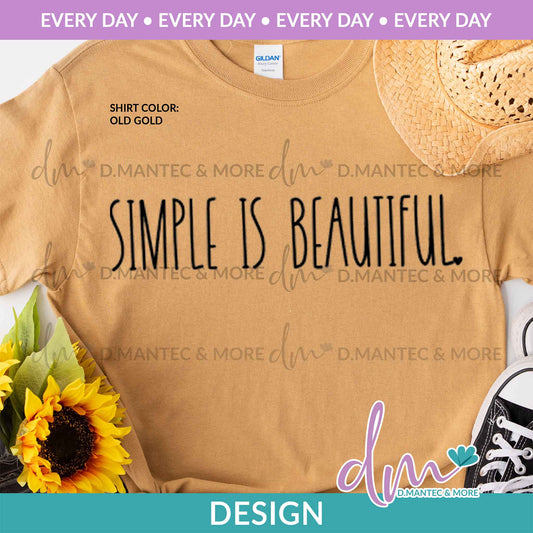 ED - Simple Is Beautiful | Design