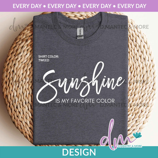 ED - Sunshine is My Favorite Color | Design