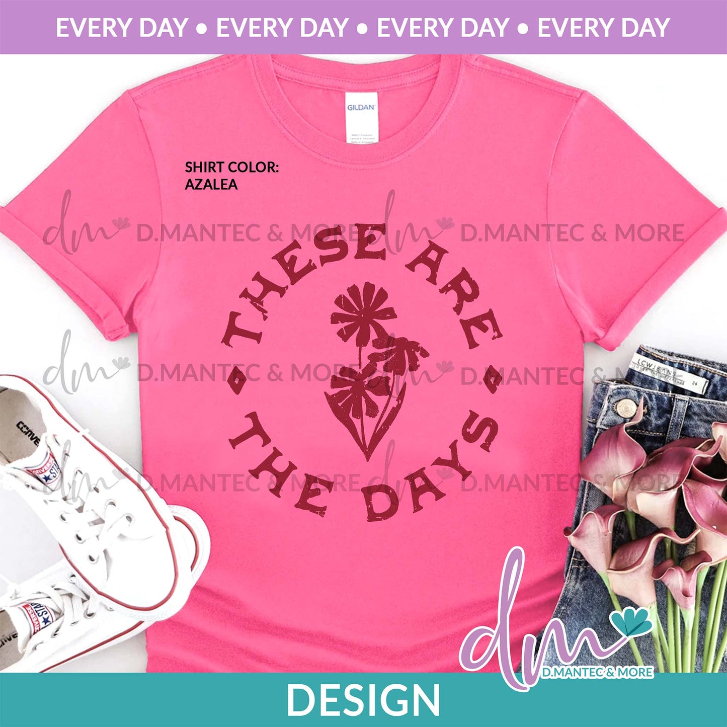 ED - These Are The Days - Burgundy | Design