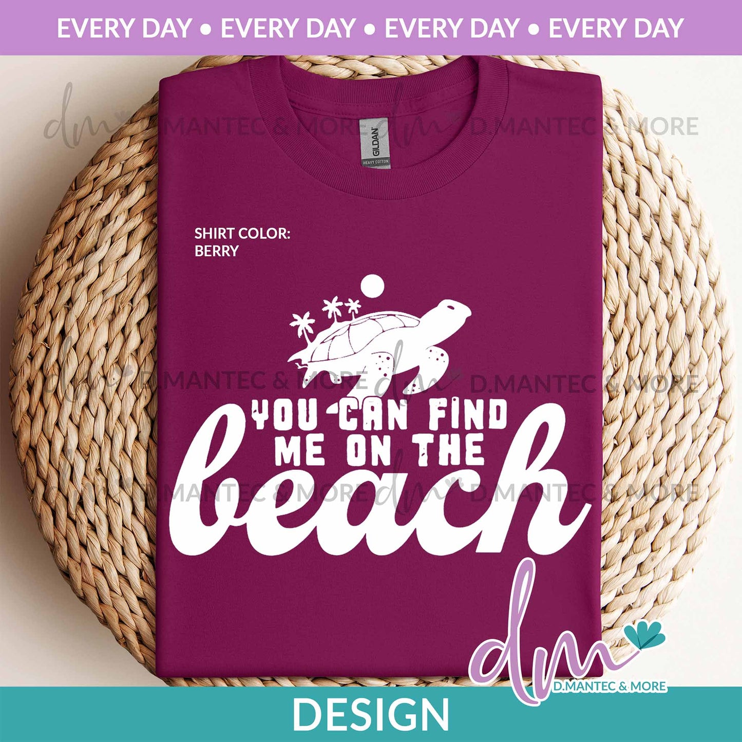 ED - You Can Find Me on the Beach | Design