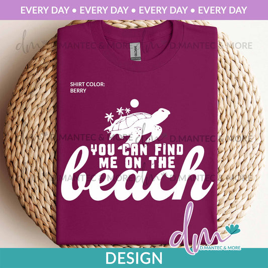 ED - You Can Find Me on the Beach | Design