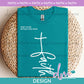 F - Faith Script Cross | Design