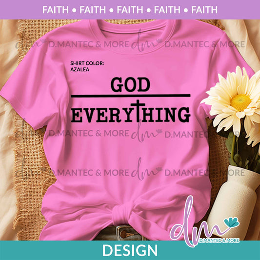 F - God Over Everything | Design