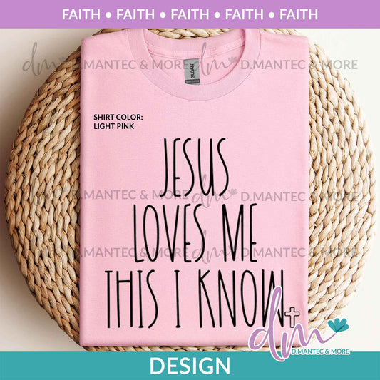 F - Jesus Loves Me | Design