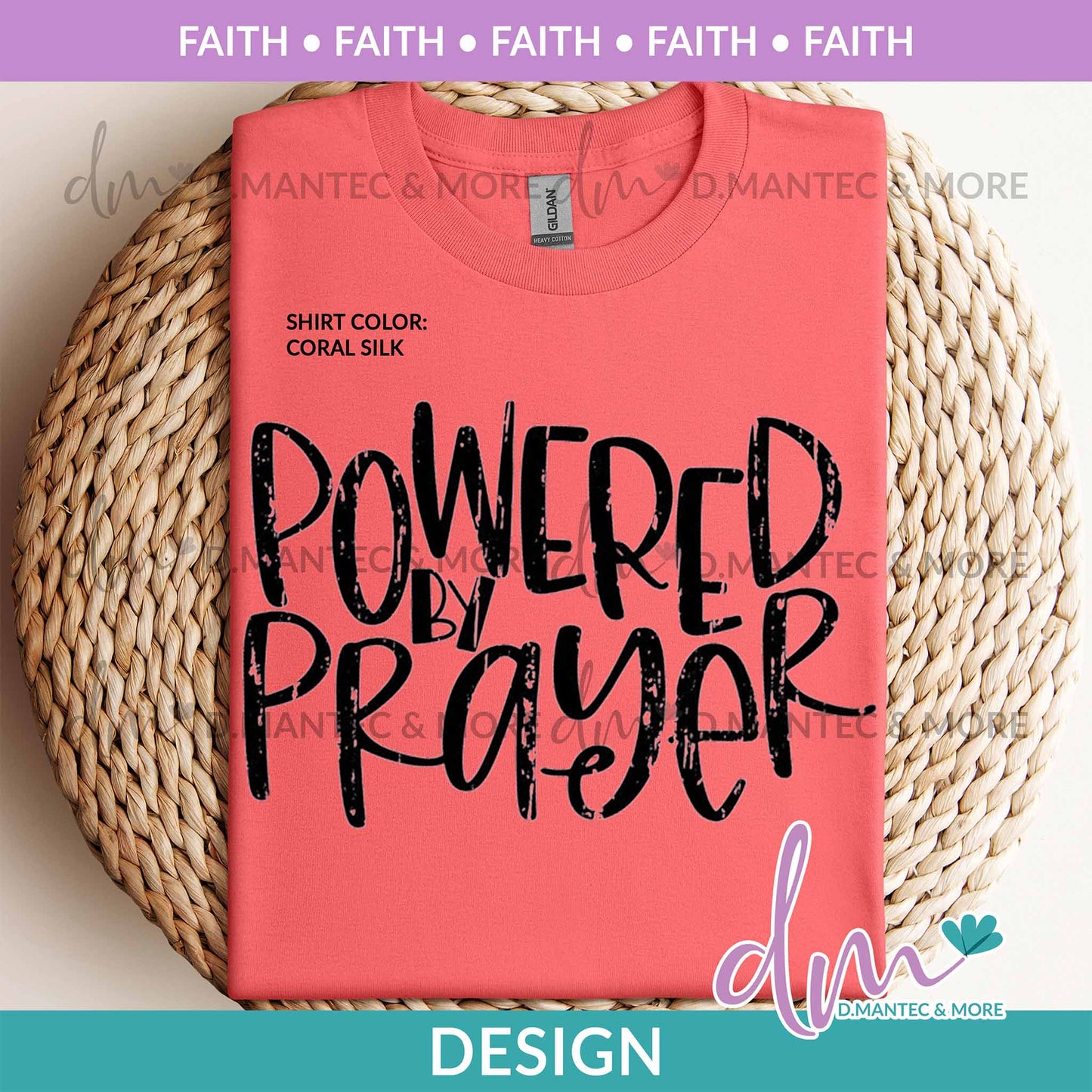 F - Powered By Prayer | Design