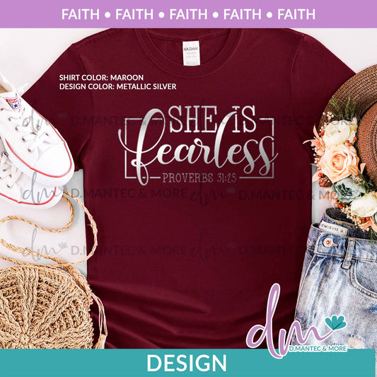 F - She is Fearless (M. Silver) | Design