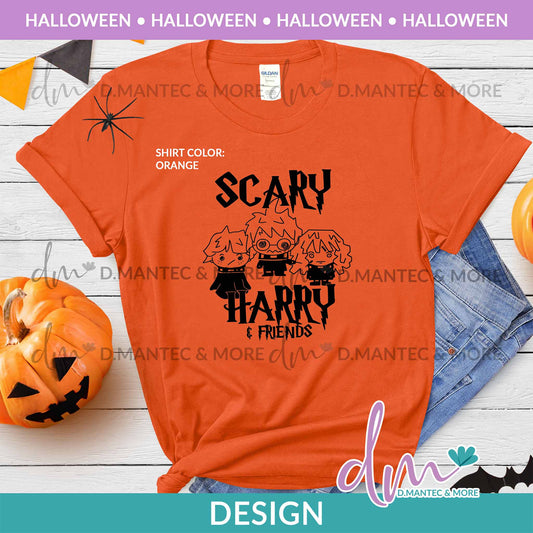 H - Scary Harry and Friends | Design