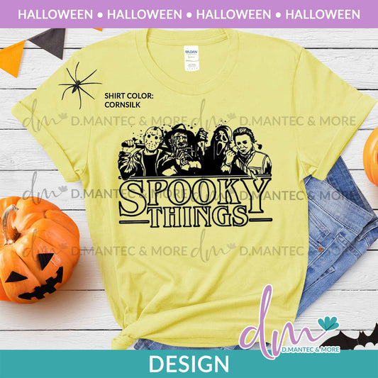 H - Spooky Things | Design