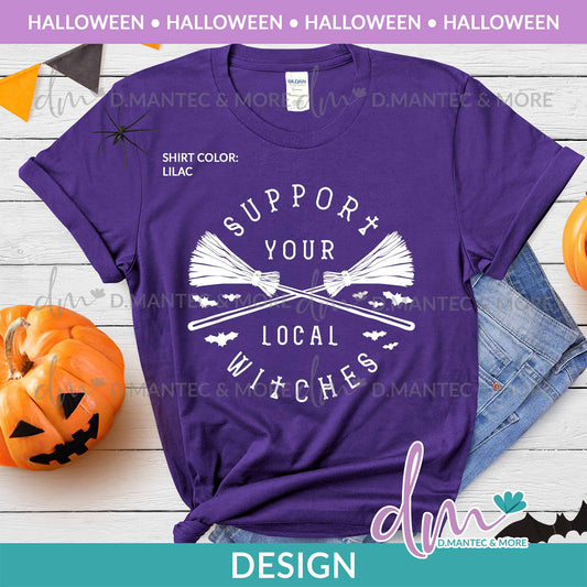 H - Support Your Local Witches | Design