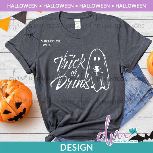 H - Trick or Drink | Design