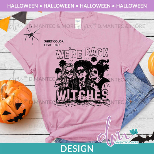 H - We're Back Witches | Design