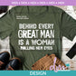 M -  Behind Every Great Man | Design