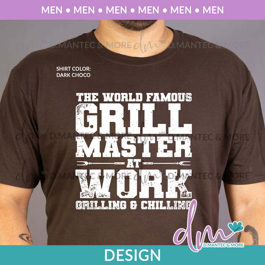 M - Grill Master at Work | Design