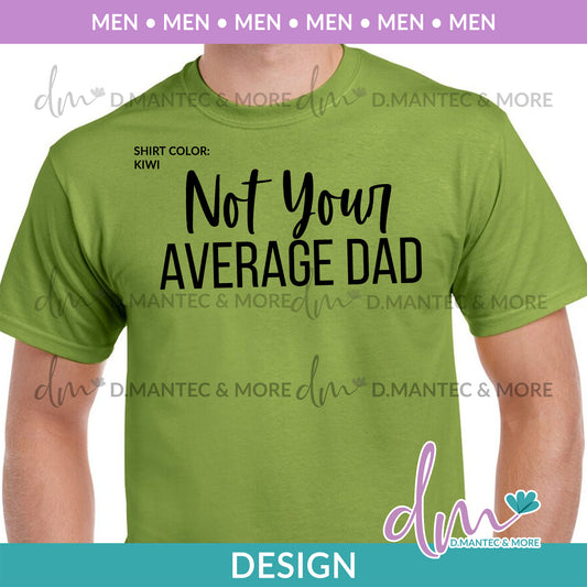 M - Not Your Average Dad | Design