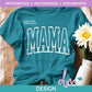 MH - Mama Outline-White | Design