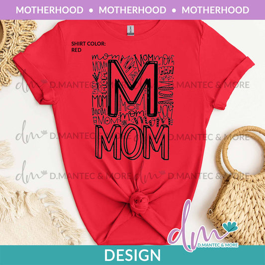 MH - Mom Typography | Design