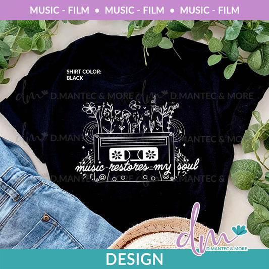 MF - Music Restores My Soul | Design