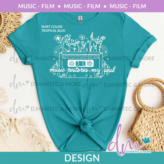 MF - Music Restores My Soul | Design