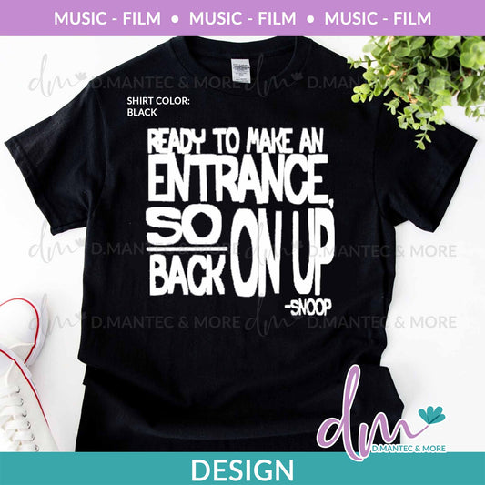 MF - Ready To Make An Entrance | Design